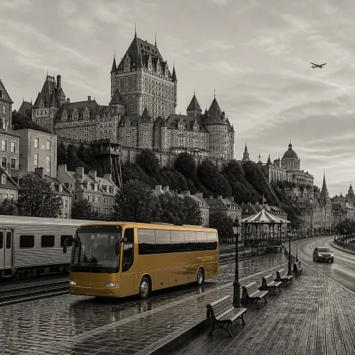 How to Get to Québec City: Trains, Flights, Buses, and Scenic Drives
